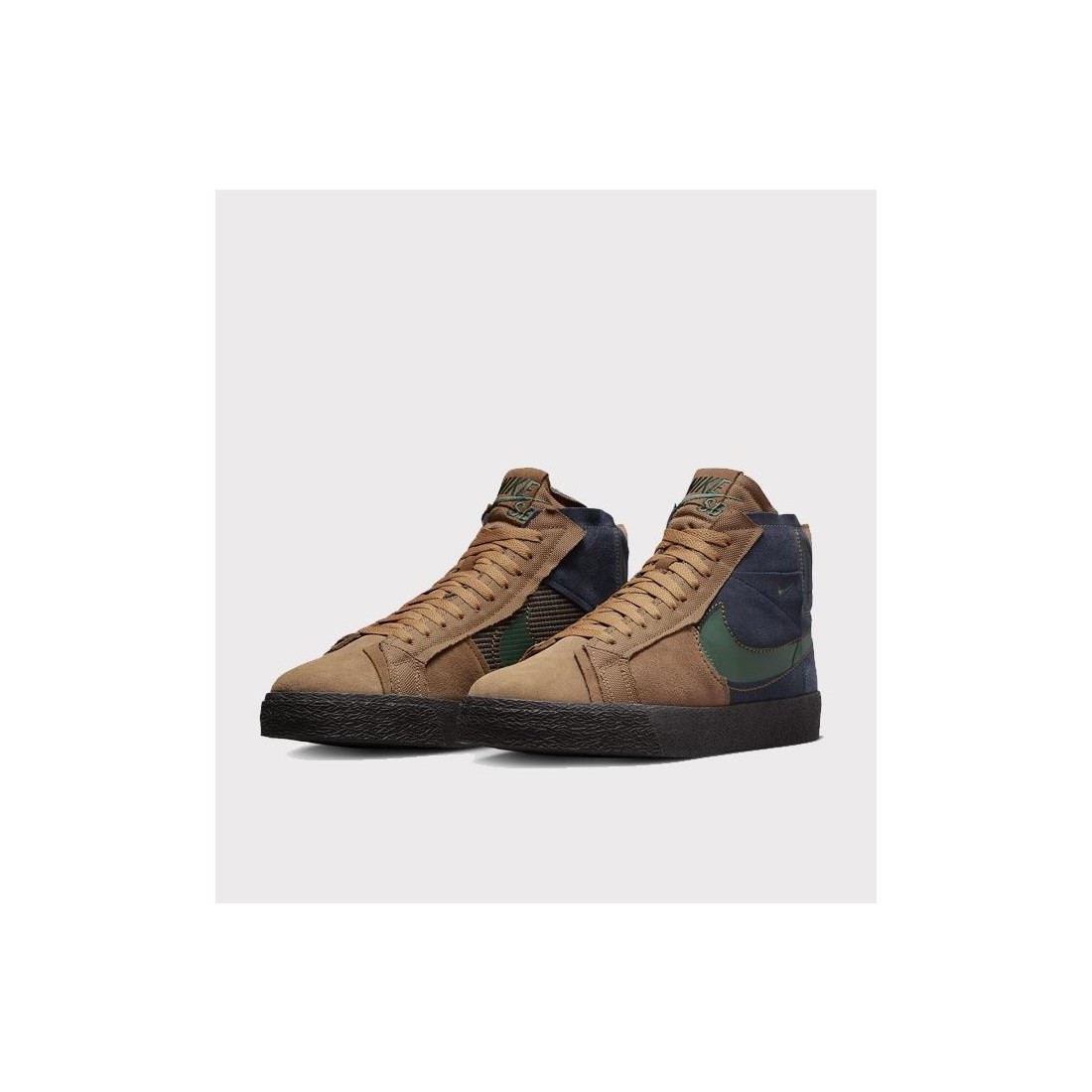 NIKE SB ZOOM BLAZER MID PRM MARRON