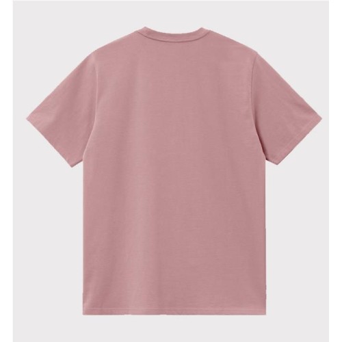CARHARTT WIP CHASE TEE ROSADO