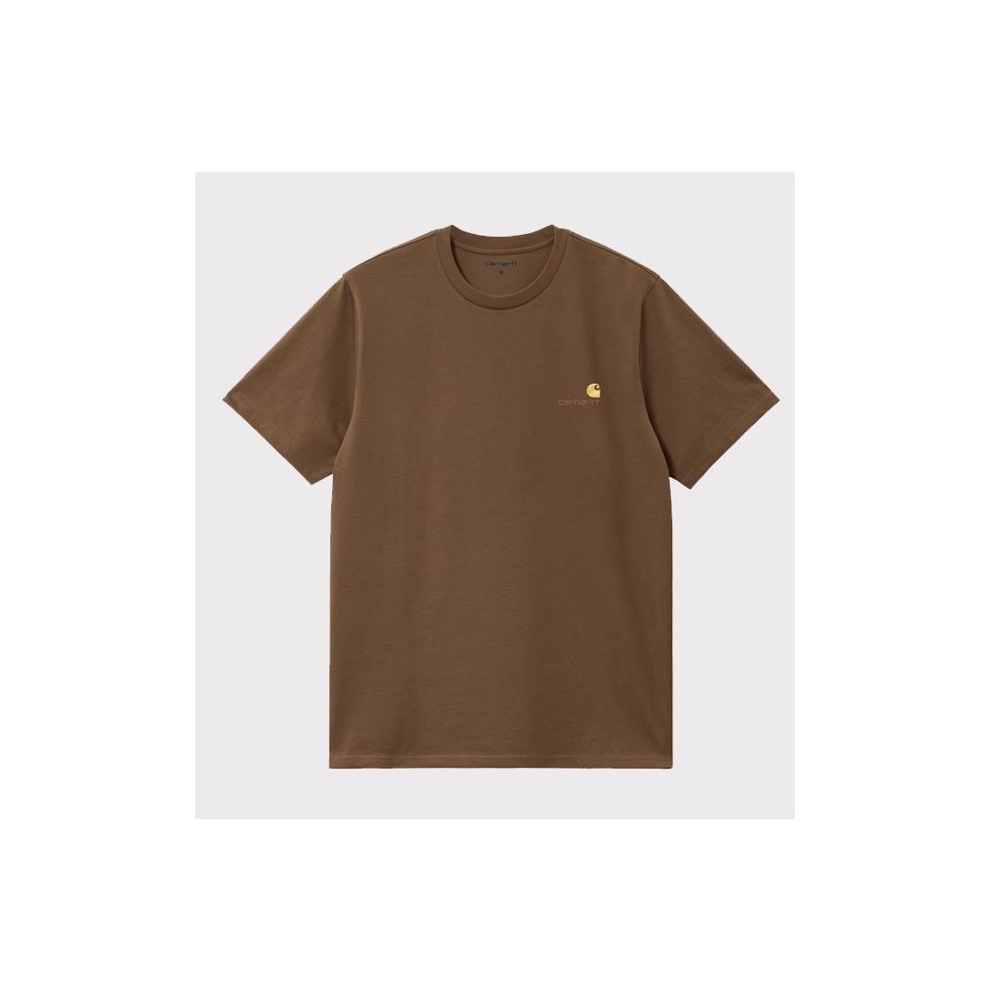 CARHARTT WIP AMERICAN SCRIPT MARRON