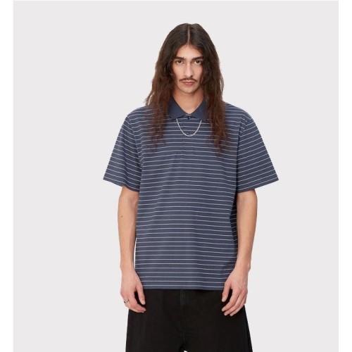 CARHARTT WIP CASON POLO AZUL