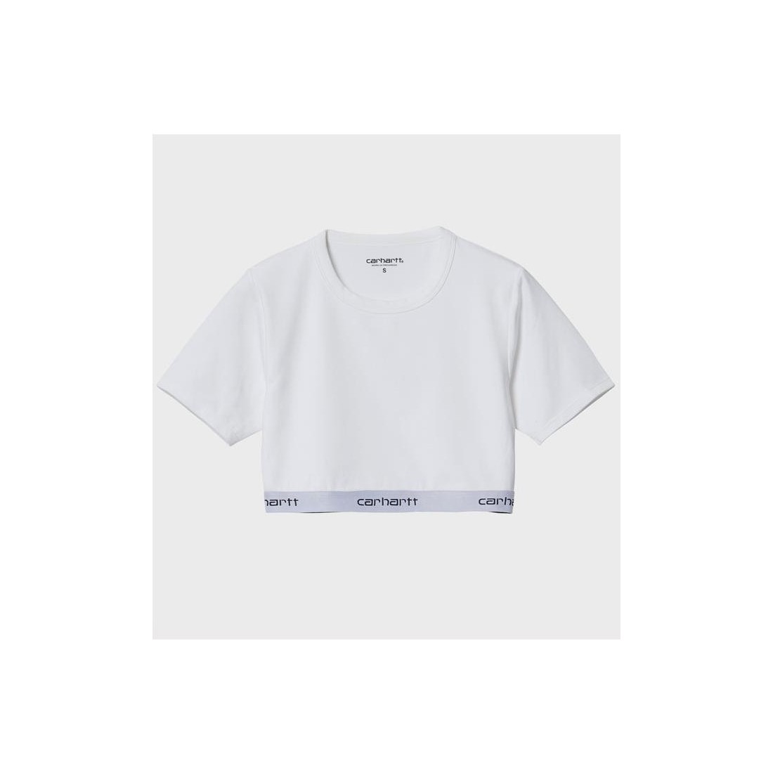 CARHARTT WIP SCRIPT CROP TOP W BLANCO
