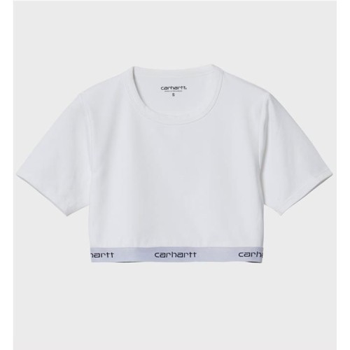 CARHARTT WIP SCRIPT CROP TOP W BLANCO