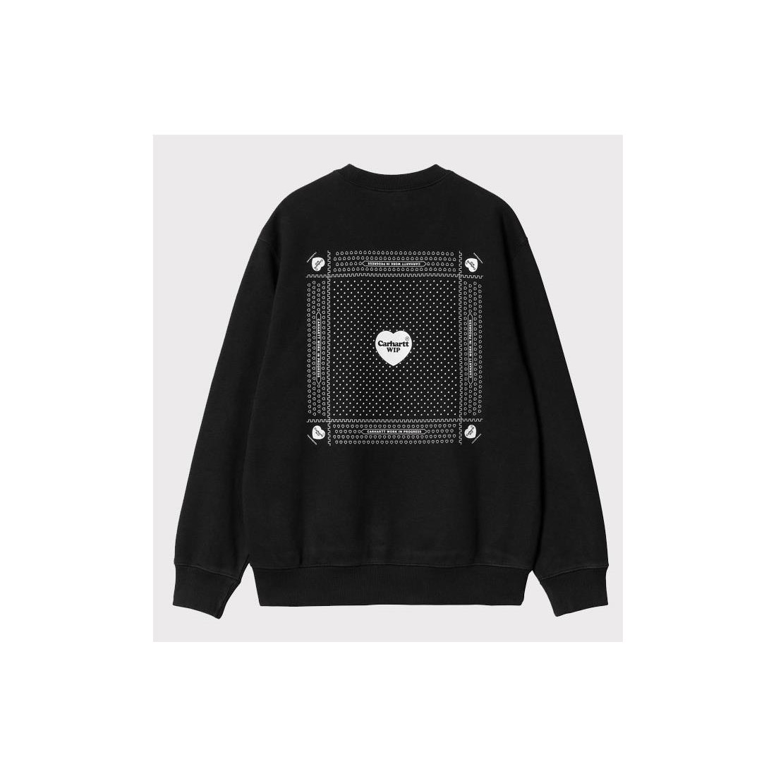 CARHARTT WIP HEART BANDANA NEGRO