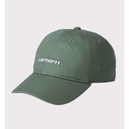 CARHARTT WIP CANVAS SCRIPT CAP VERDE CLARO