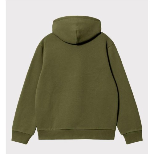 CARHARTT WIP HOODED SWEAT VERDE 2