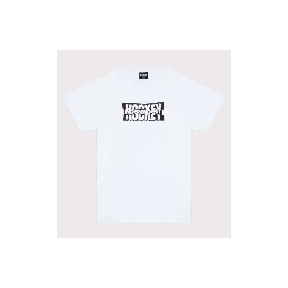 HOCKEY X INDEPENDENT DECAL TEE BLANCO