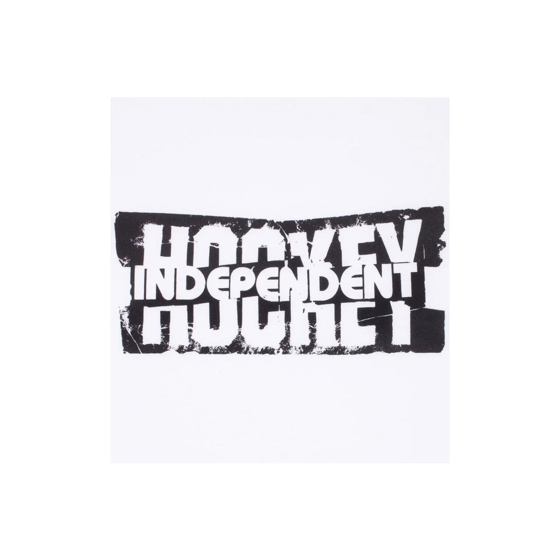 HOCKEY X INDEPENDENT DECAL TEE BLANCO