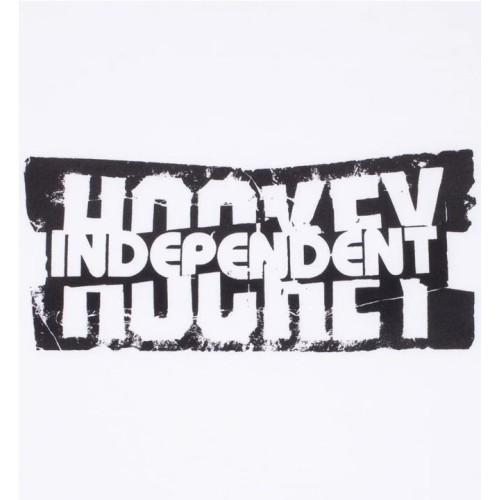 HOCKEY X INDEPENDENT DECAL TEE BLANCO