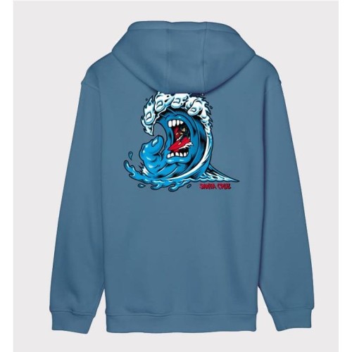 SANTA CRUZ SCREAMING WAVE HOOD AZUL