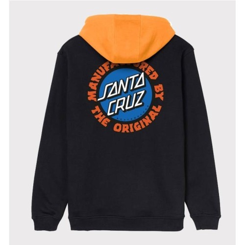 SANTA CRUZ SPEED MFG DOT HOOD NEGRO