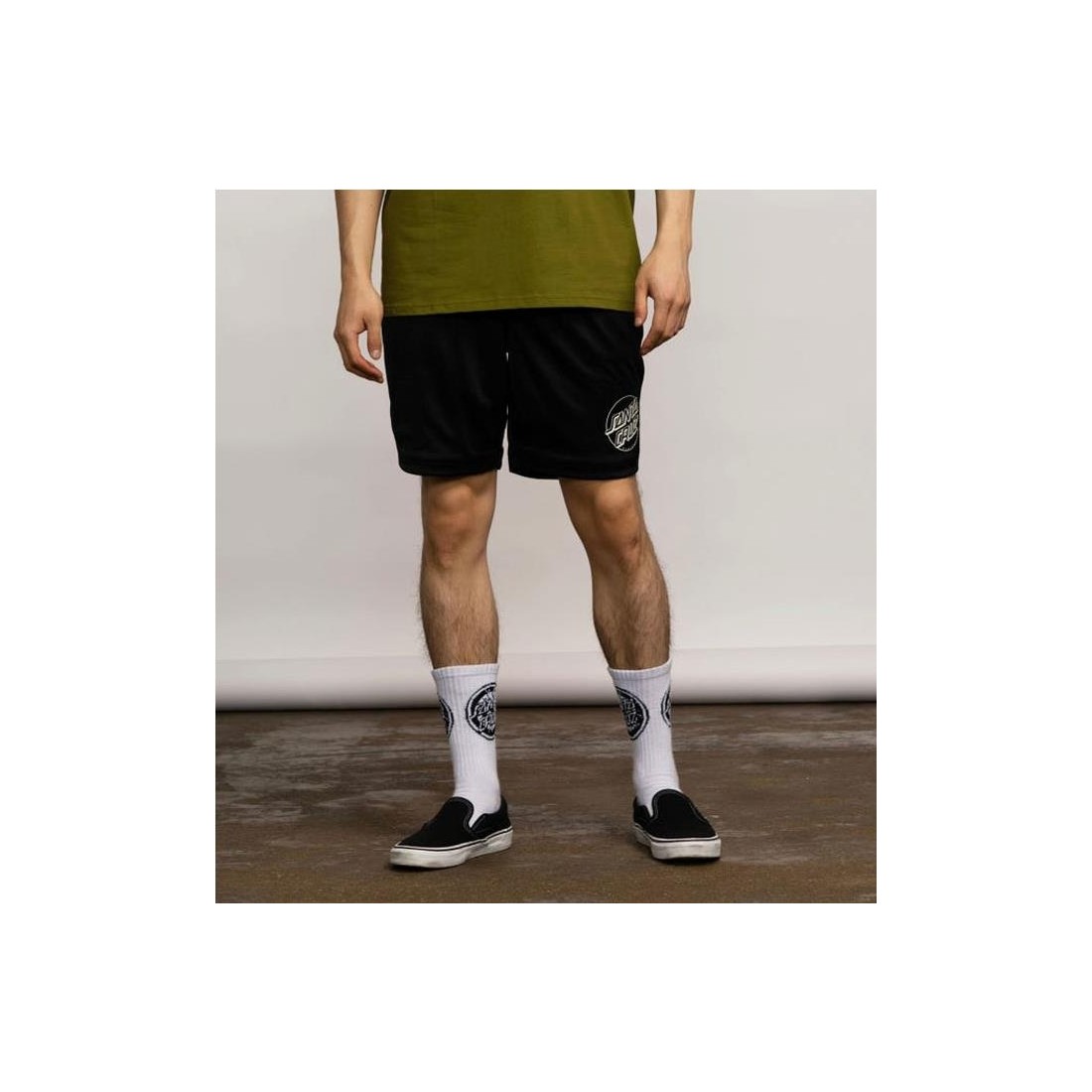 SANTA CRUZ OPUS DOT SHORT NEGRO