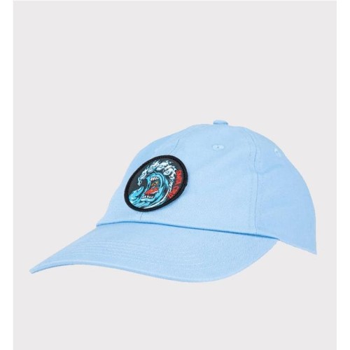 SANTA CRUZ YOUTH WAVE CAP AZUL CLARO