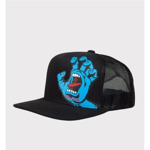SANTA CRUZ YOUTH SCREAMING CAP NEGRO