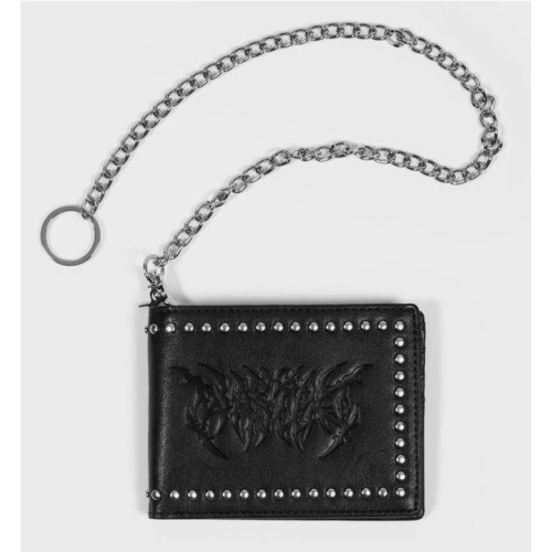 WASTED PARIS CHAIN WALLET NEGRO