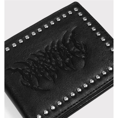 WASTED PARIS CHAIN WALLET NEGRO 2