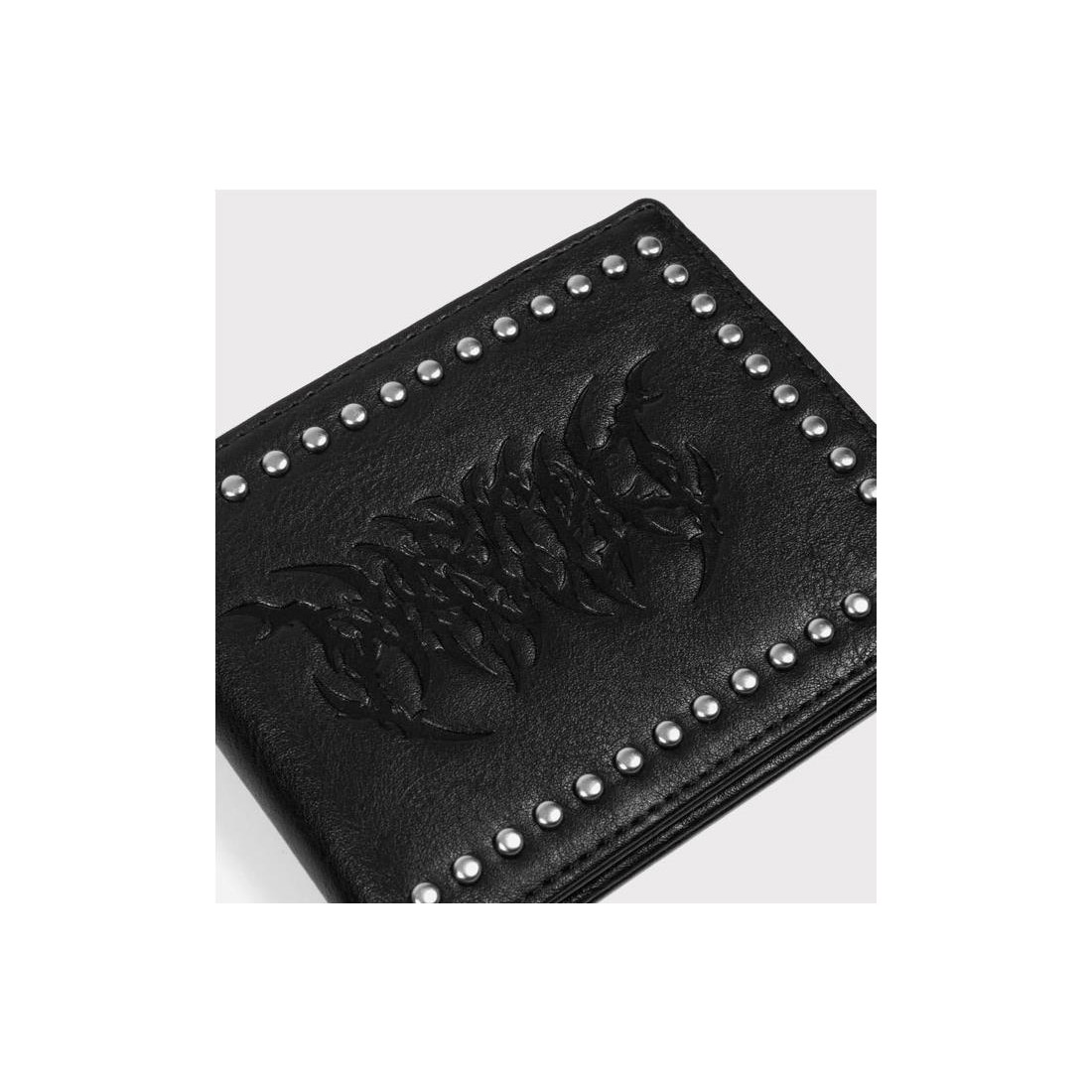 WASTED PARIS CHAIN WALLET NEGRO