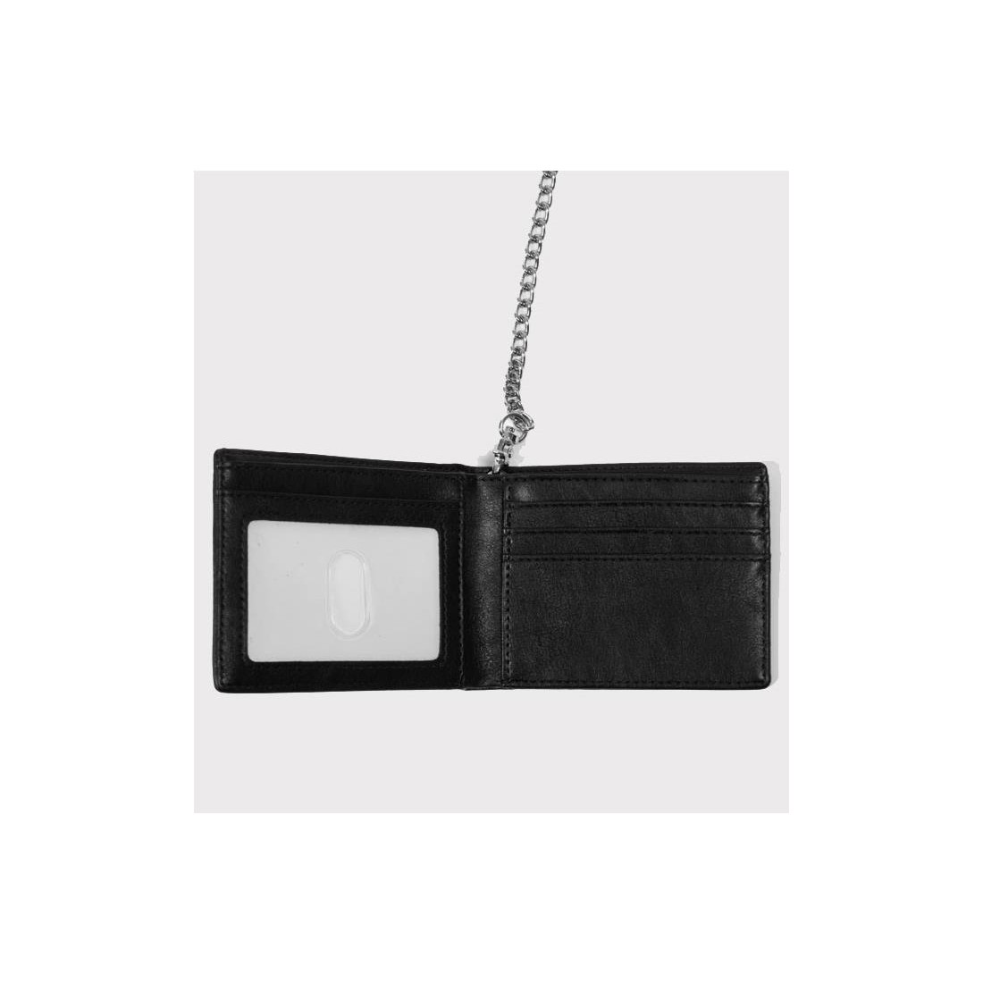 WASTED PARIS CHAIN WALLET NEGRO