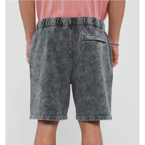 GUESS GO ACID FLEECE SHORT NEGRO 2