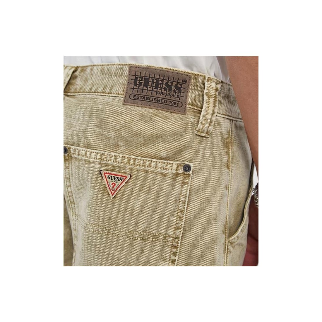 GUESS GO AGED CARPENTER KHAKI