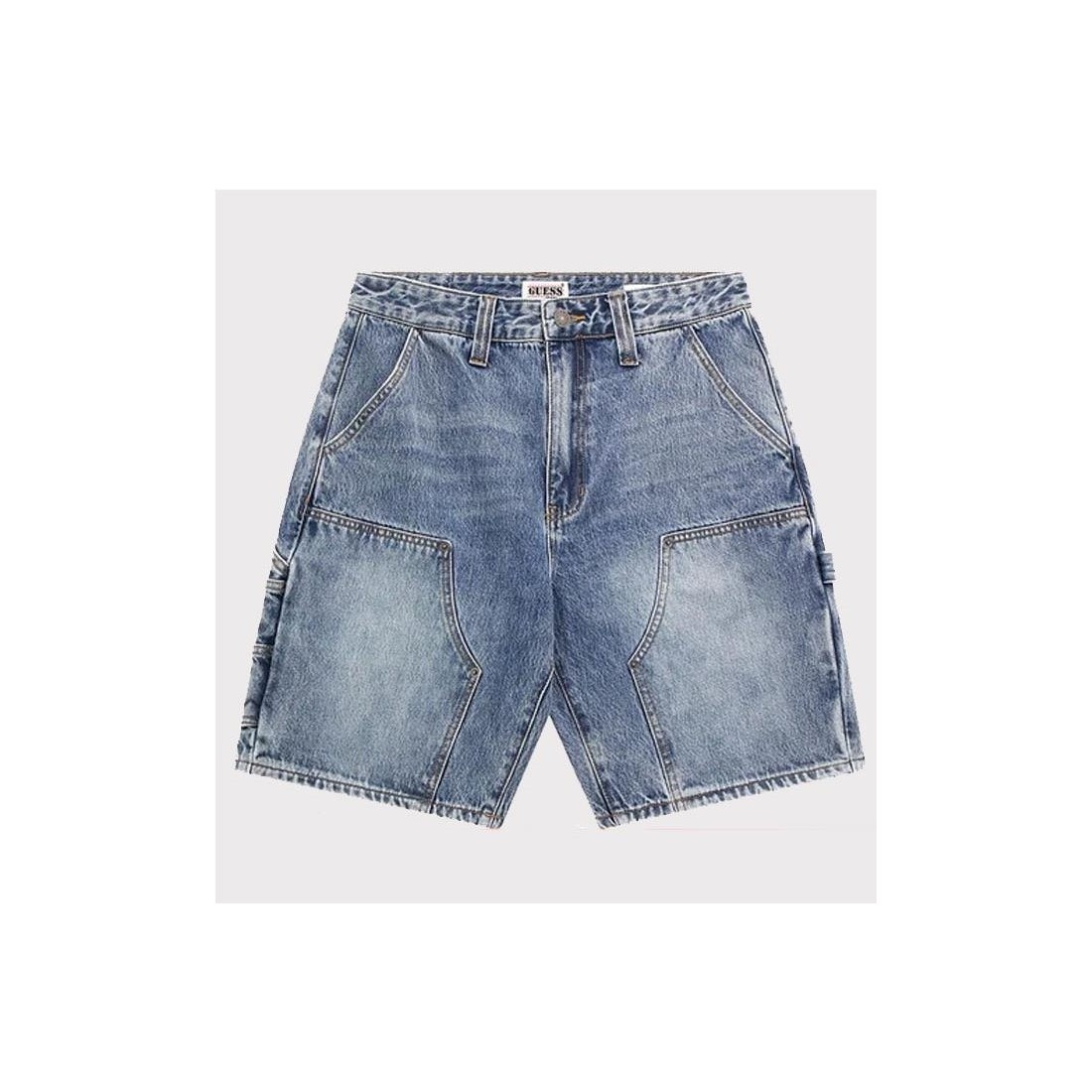 GUESS GO PANEL CARPENTER SHORT AZUL