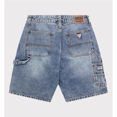 GUESS GO PANEL CARPENTER SHORT AZUL