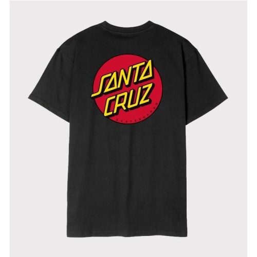 SANTA CRUZ CLASSIC DOT CHEST NEGRO