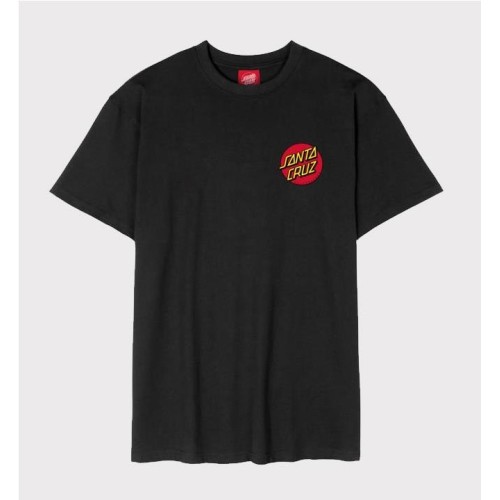 SANTA CRUZ CLASSIC DOT CHEST NEGRO