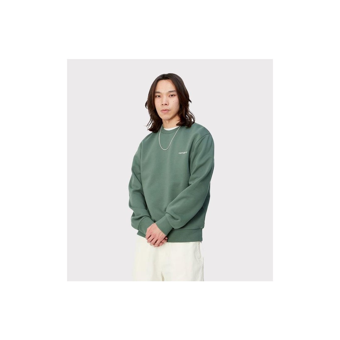 CARHARTT WIP SCRIPT EMBROIDERY VERDE