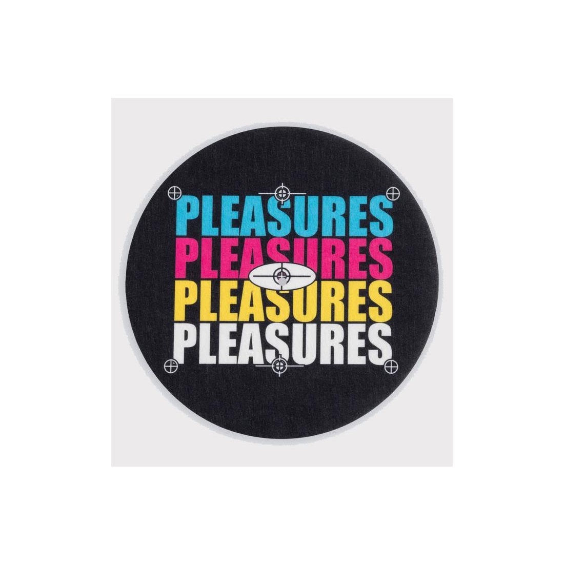 PLEASURES CMYK SLIPMATS NEGRO