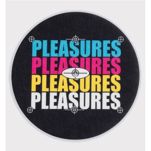PLEASURES CMYK SLIPMATS NEGRO