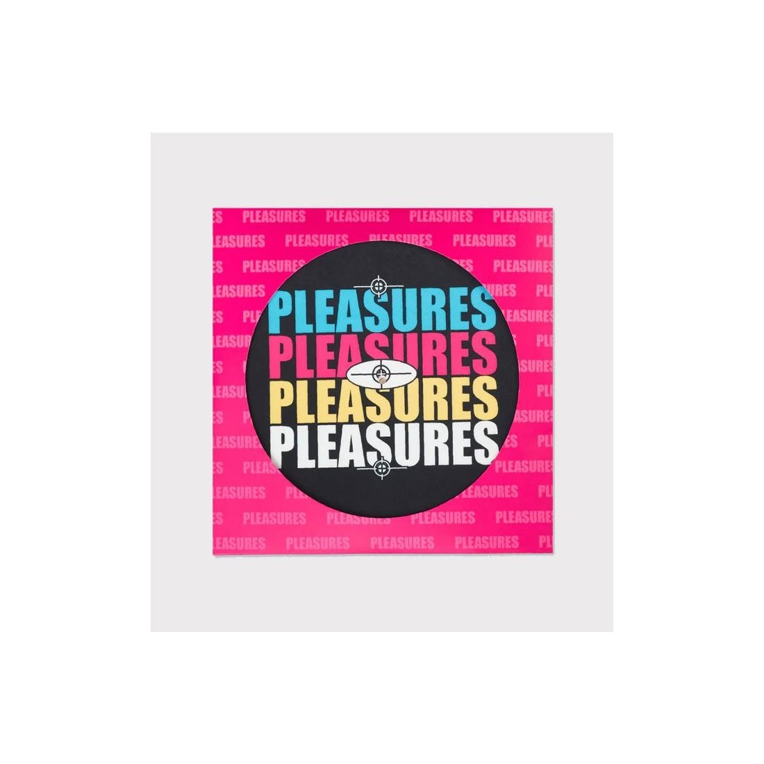 PLEASURES CMYK SLIPMATS NEGRO