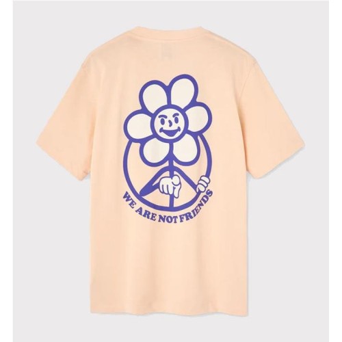 WE ARE NOT FRIENDS DAISY LOGO NARANJA