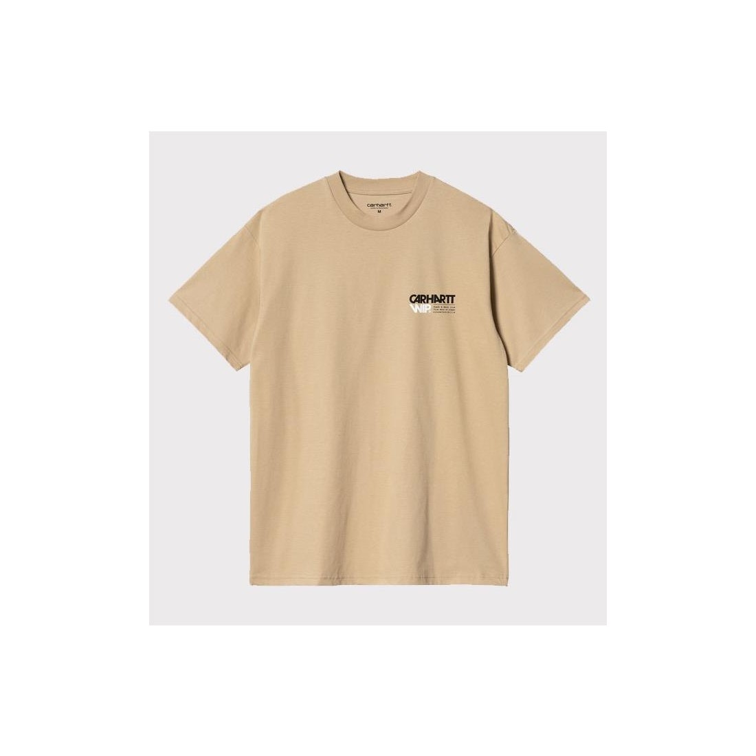CARHATT WIP CONTACT SHEET TEE MARRON