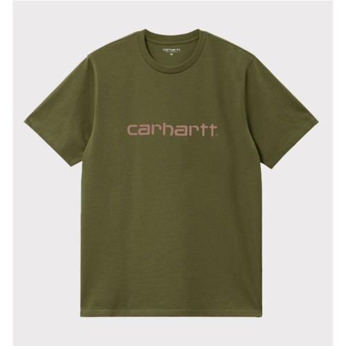 CARHARTT WIP SCRIPT TEE VERDE