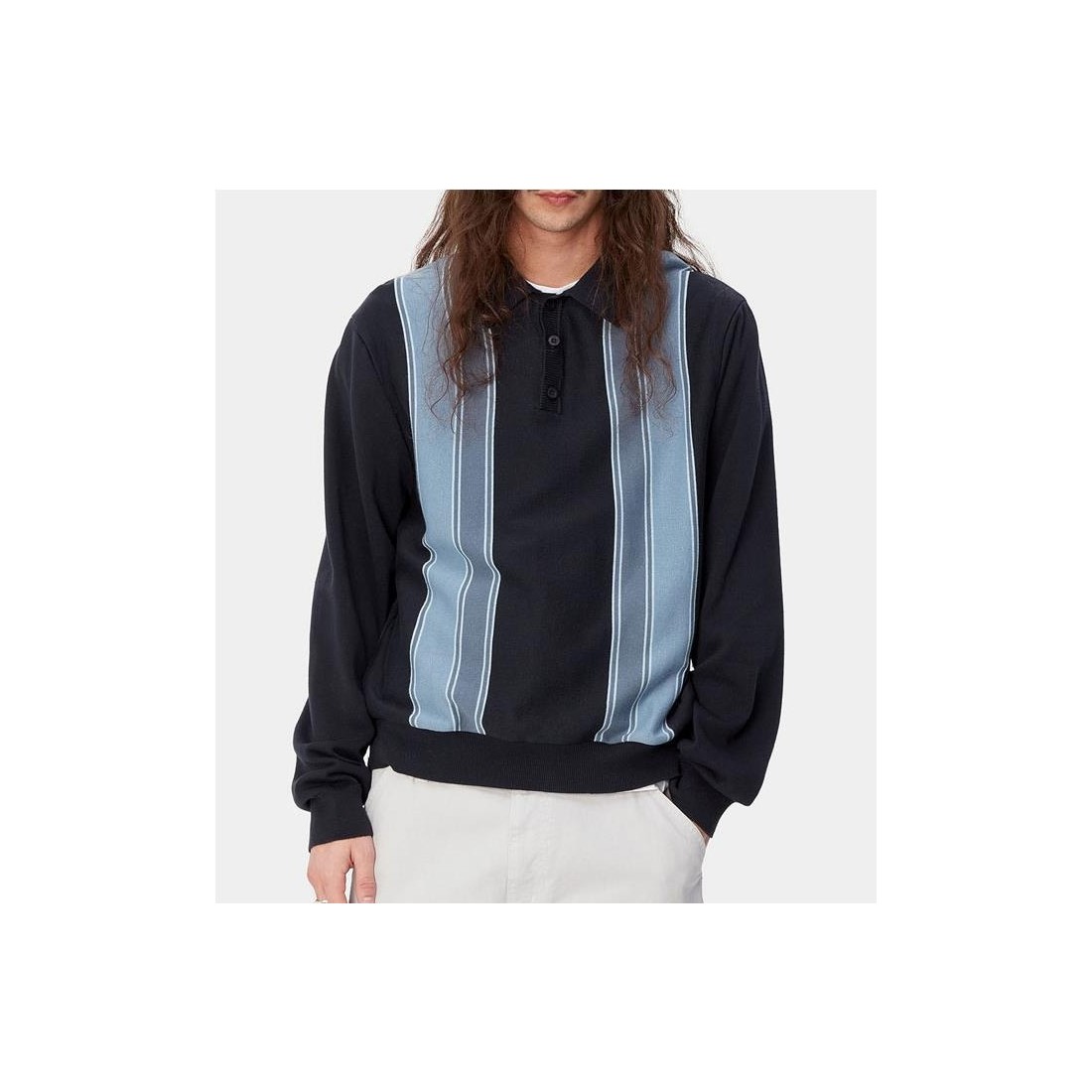 CARHARTT WIP KENDRICKS POLO AZUL