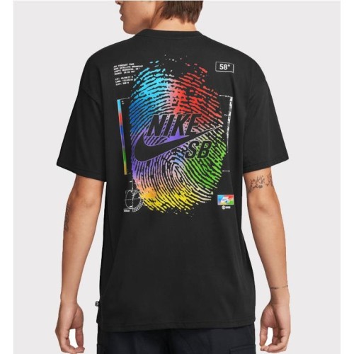 NIKE SB THUMBPRINT TEE NEGRO