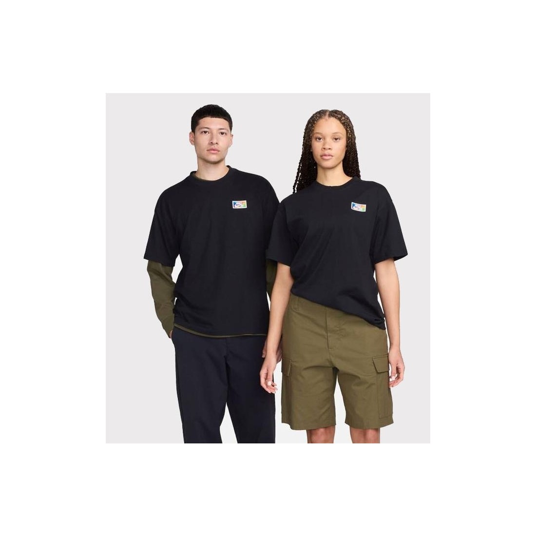 NIKE SB THUMBPRINT TEE NEGRO