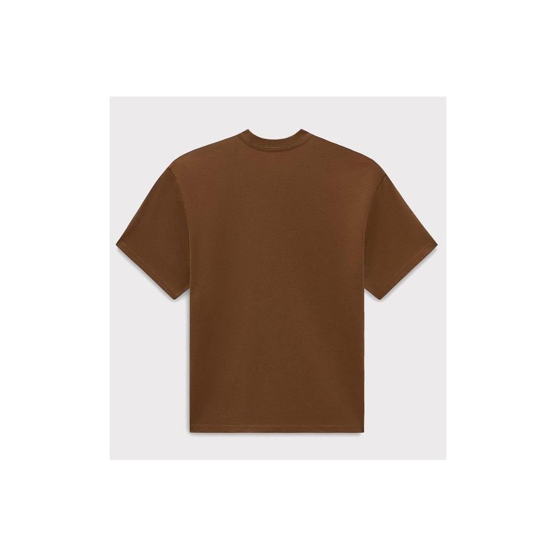VANS CHECKER ICON TEE MARRON