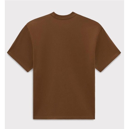 VANS CHECKER ICON TEE MARRON