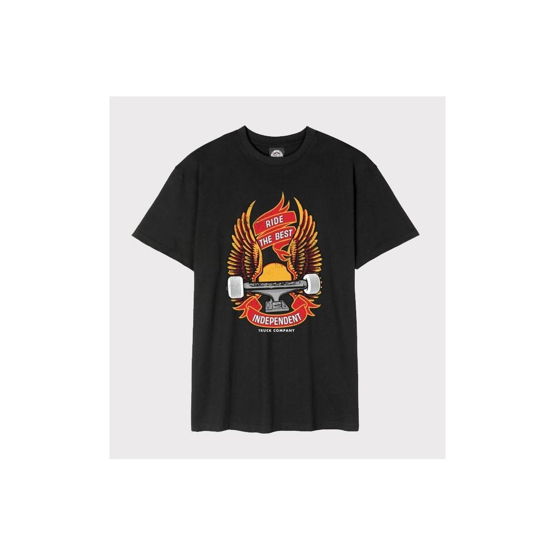 INDEPENDENT RIDE FREE TEE NEGRO