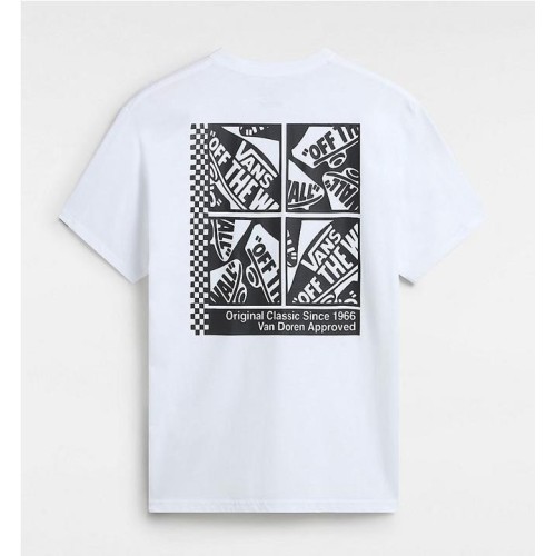 VANS TECH BOX TEE BLANCO