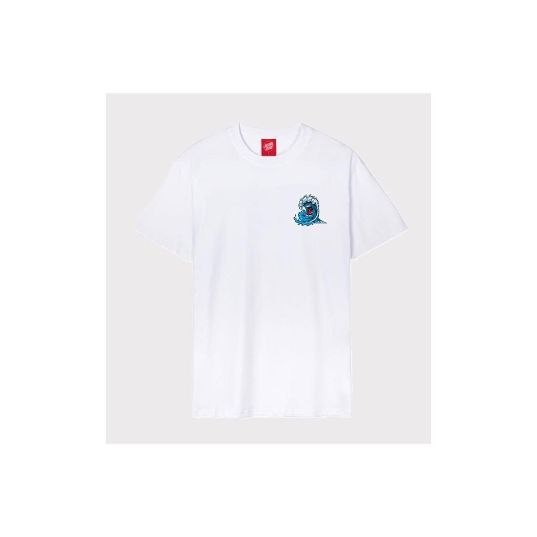 SANTA CRUZ SCREAMING WAVE TEE BLANCO
