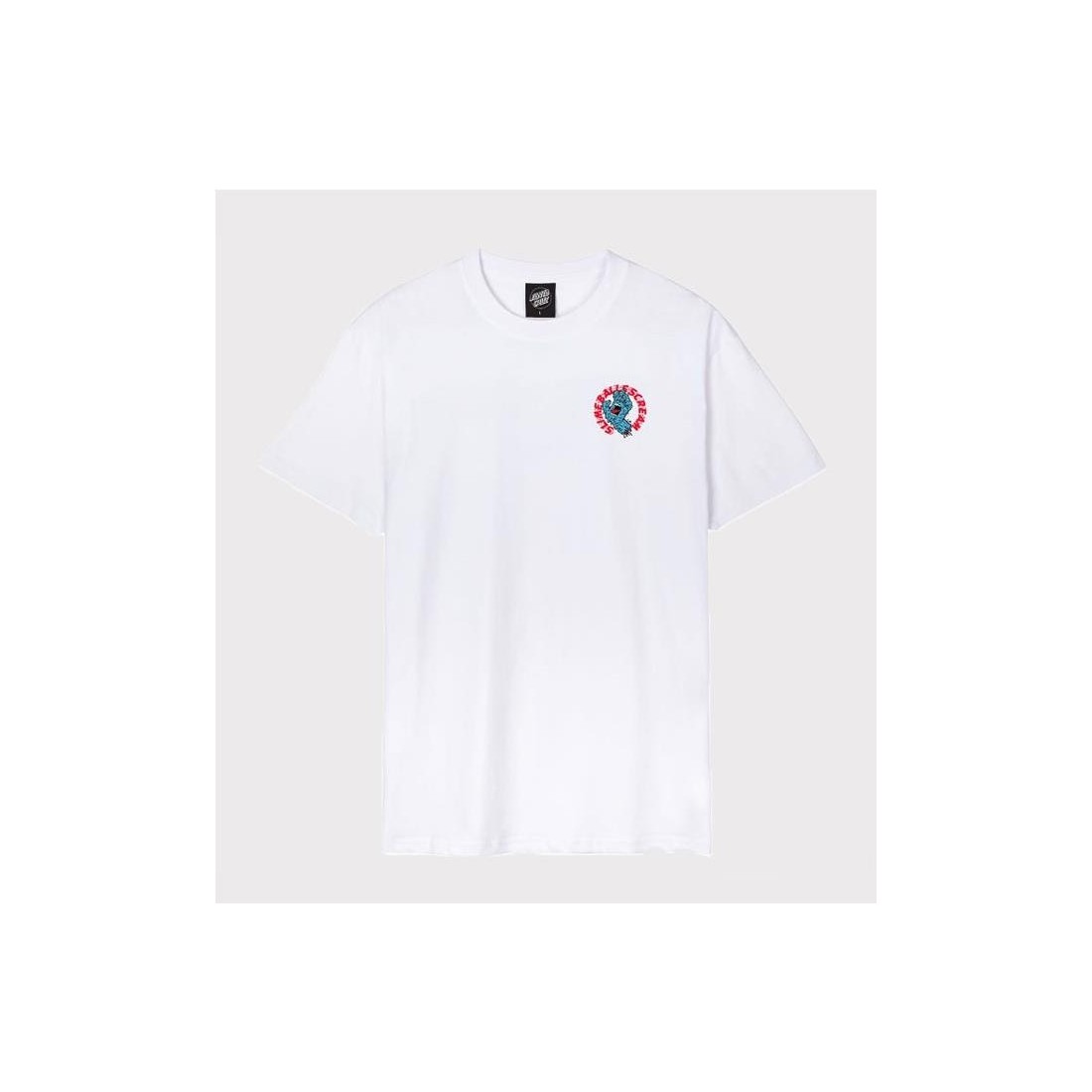 SANTA CRUZ HAND SB TEE BLANCO