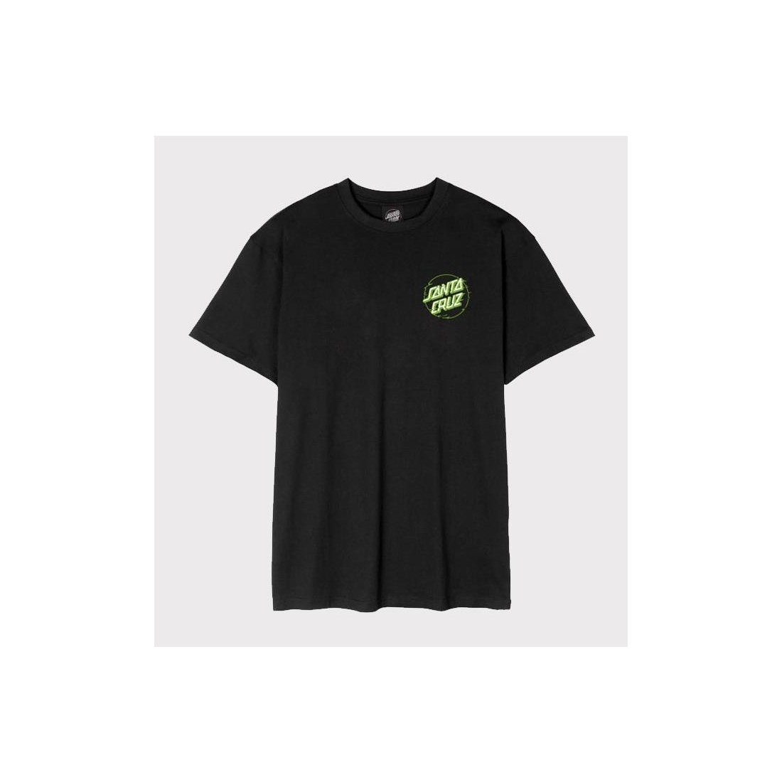 SANTA CRUZ TOXIC SKULL TEE NEGRO