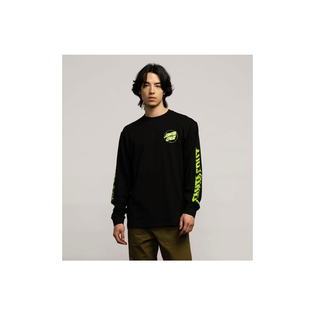 SANTA CRUZ VIVID OTHER DOT LS NEGRO