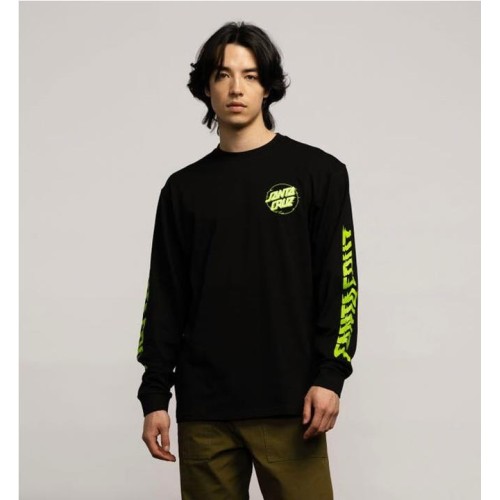 SANTA CRUZ VIVID OTHER DOT LS NEGRO