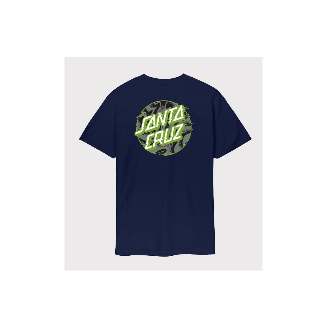 SANTA CRUZ VIVID SLICK DOT TEE AZUL