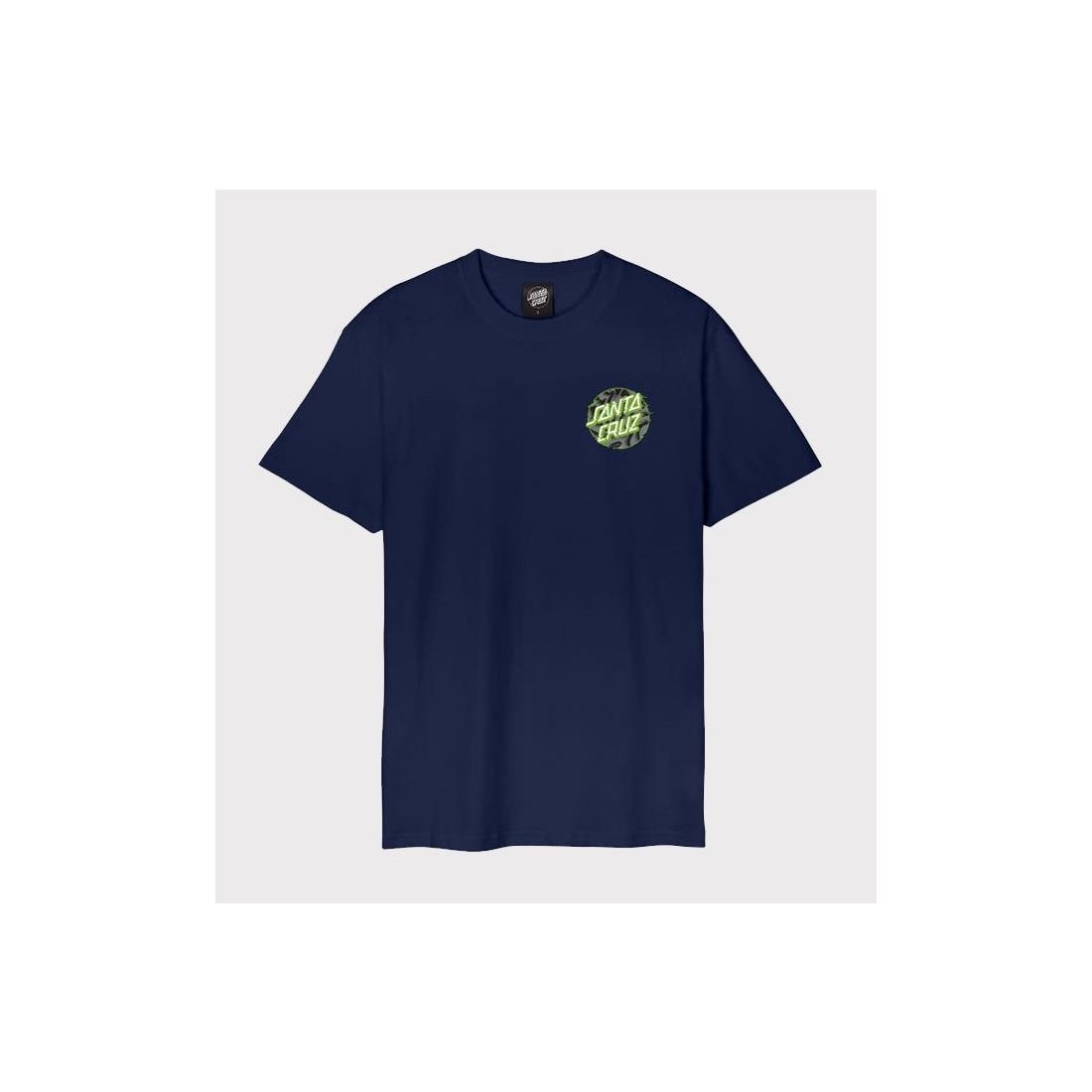 SANTA CRUZ VIVID SLICK DOT TEE AZUL
