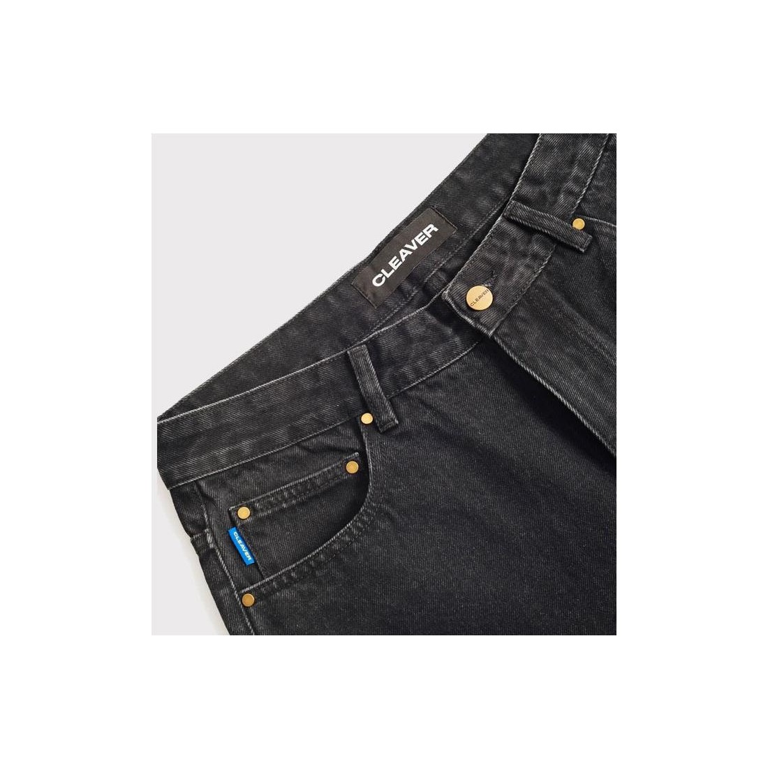 CLEAVER CARROLL JEANS NEGRO