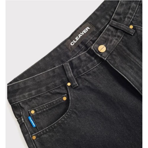 CLEAVER CARROLL JEANS NEGRO